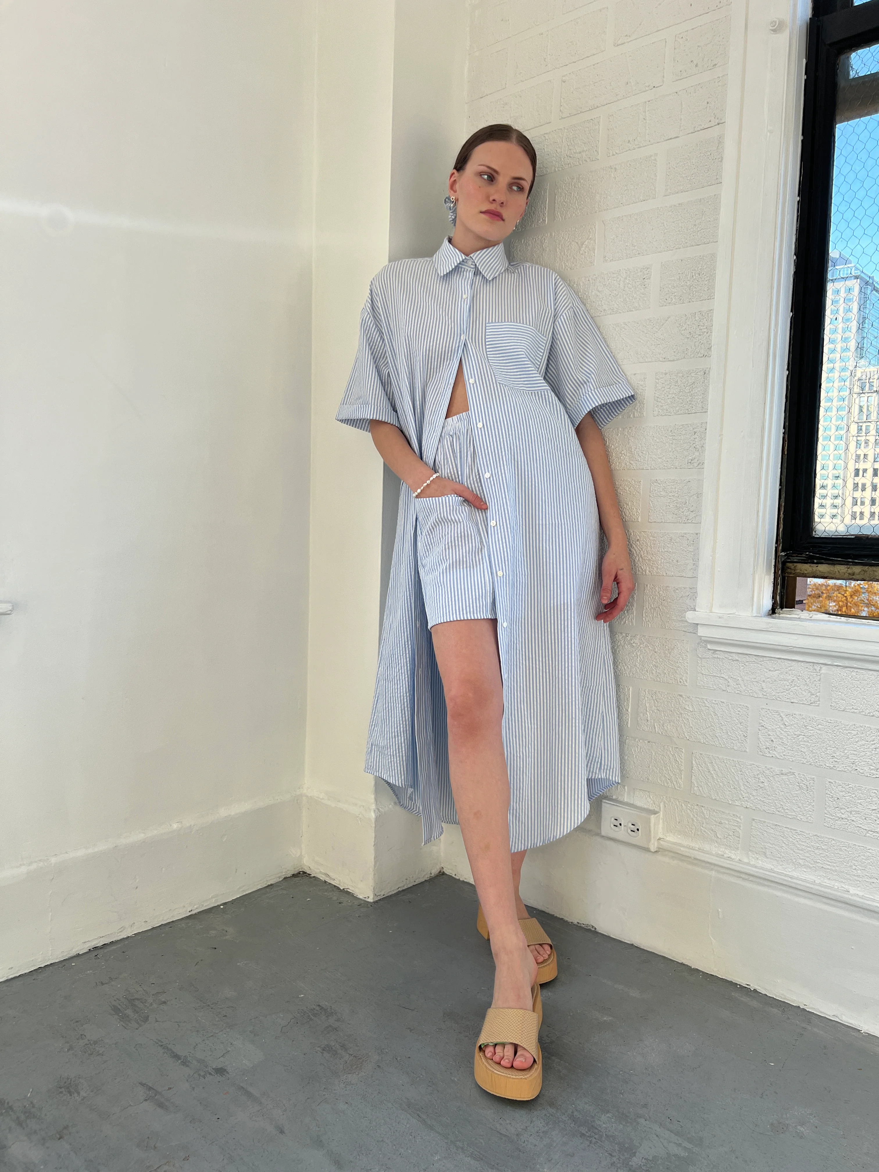 Bruno Shirt Dress - Ready To Ship - Image 6