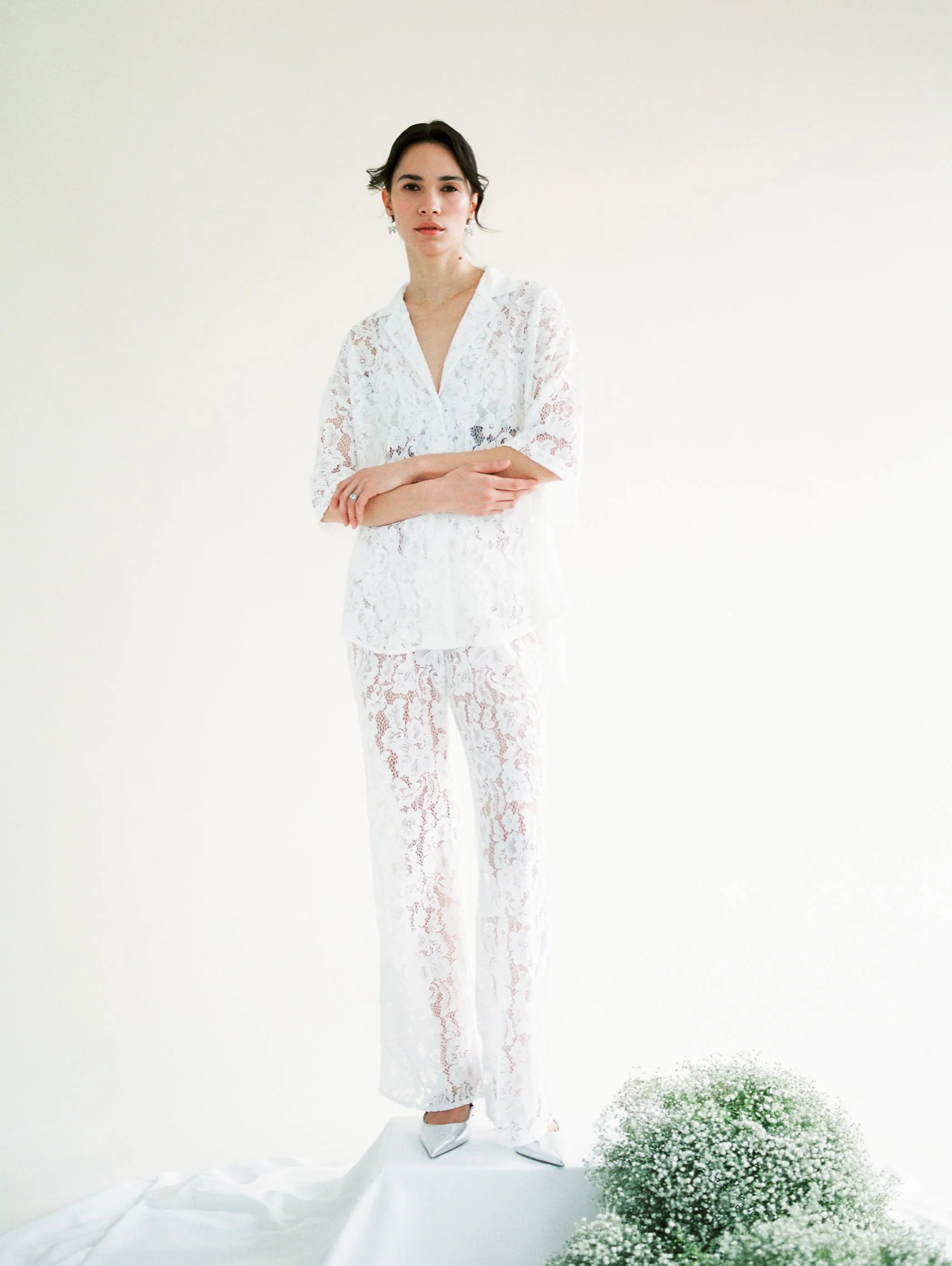 Lace Romeo Button Down - Ready to Ship - Image 21