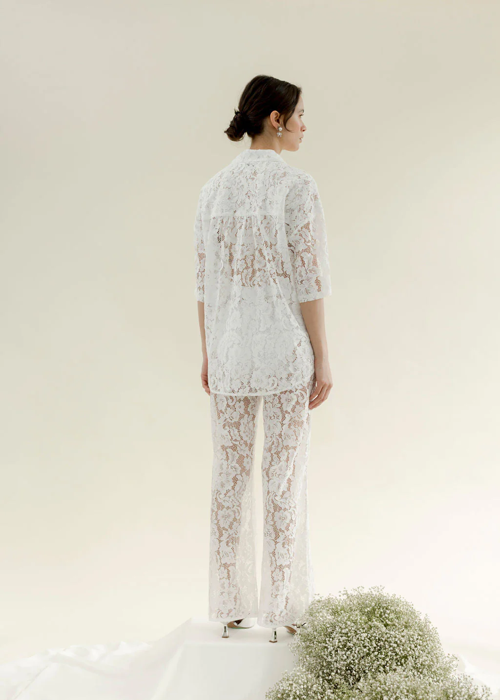 Lace Romeo Button Down - Ready to Ship - Image 22