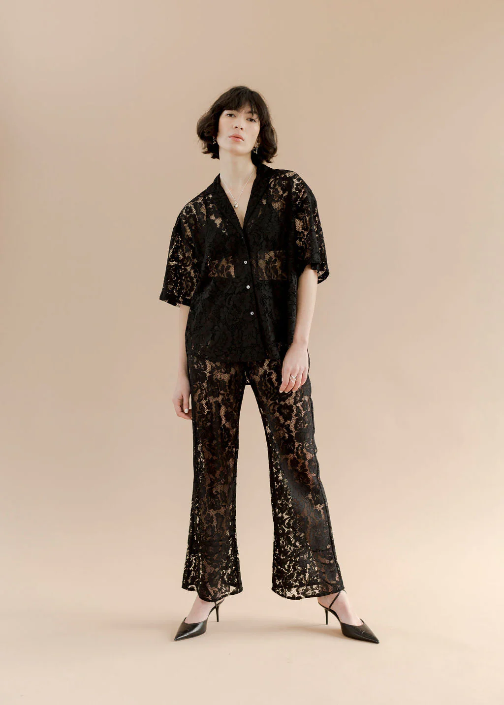 Lace Romeo Button Down - Ready to Ship - Image 23