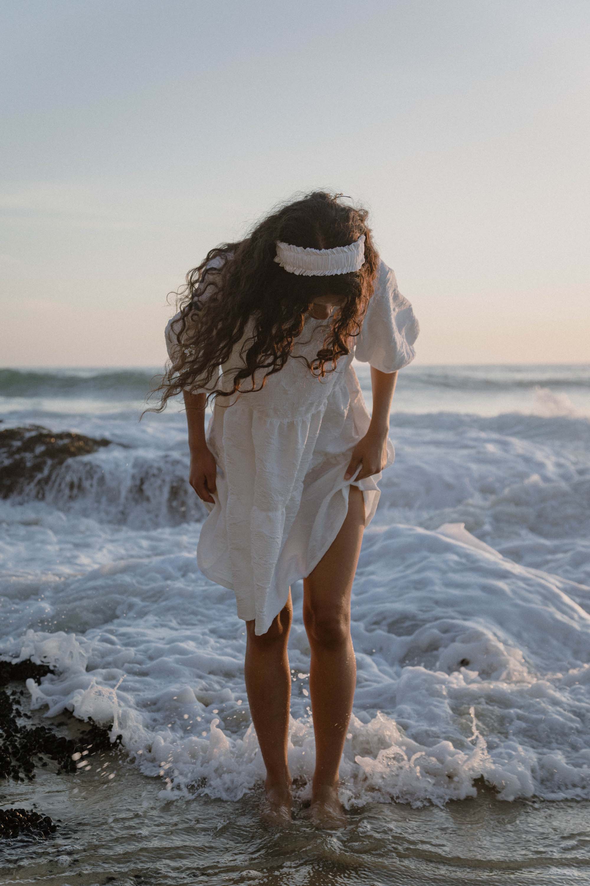 Nati Dress in Crinkle Crepe - Image 8