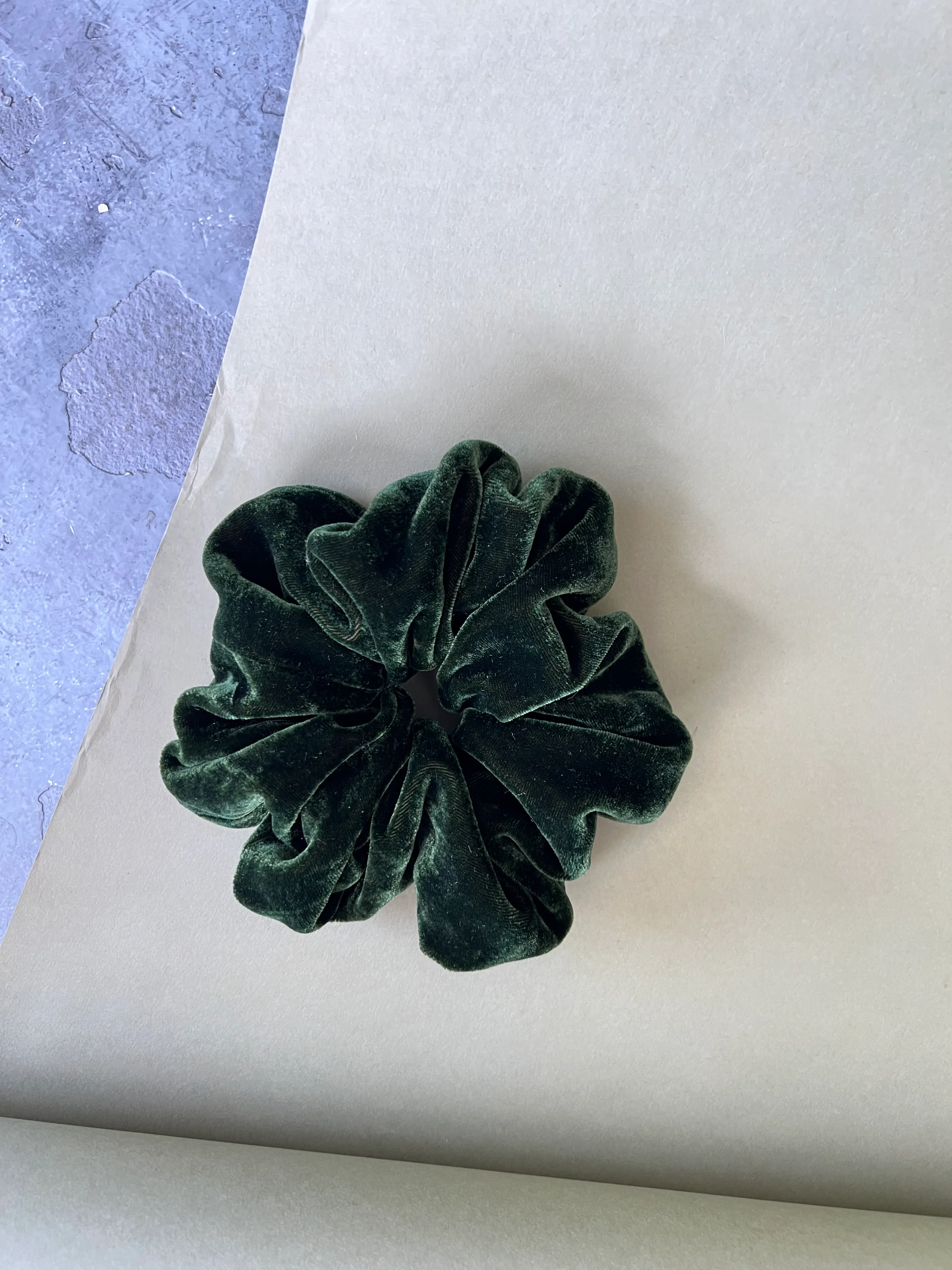 Oversized Velvet Scrunchie - Image 7
