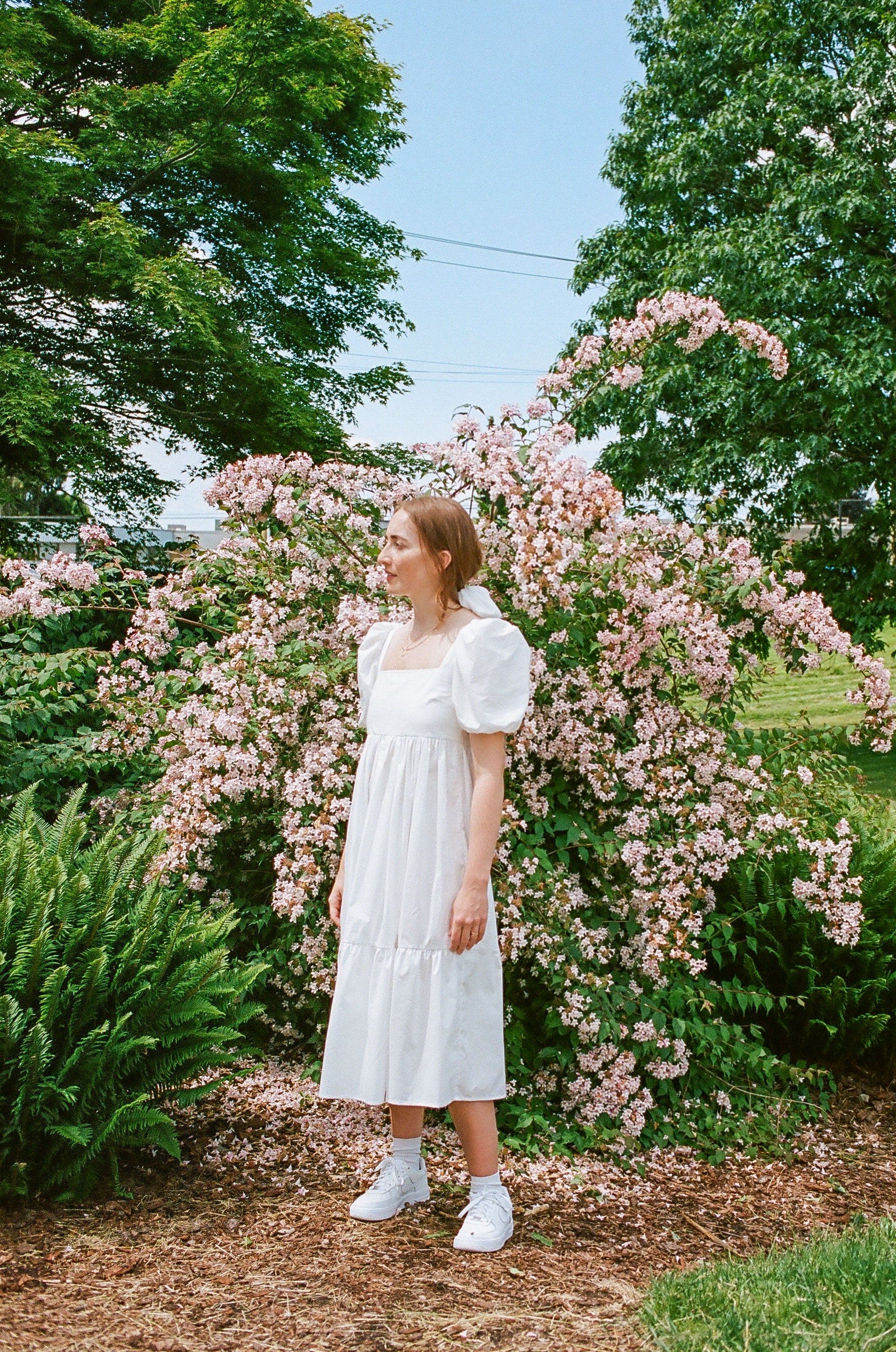 Serenity Puff Dress - Image 6
